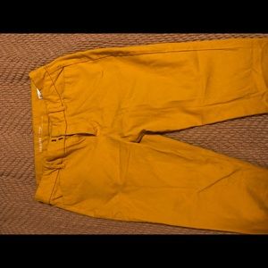 Old navy yellow pants